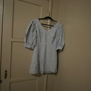 Urban outfitters puff sleeve dress